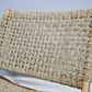 Teak and Rattan Lazy Chair