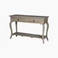 Sally Cottage Style Two Drawer Wooden Console Table