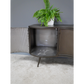 Industrial Style Metal Tv/Media Cabinet