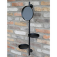 Wall Mounted Utility Mirror with two shelves