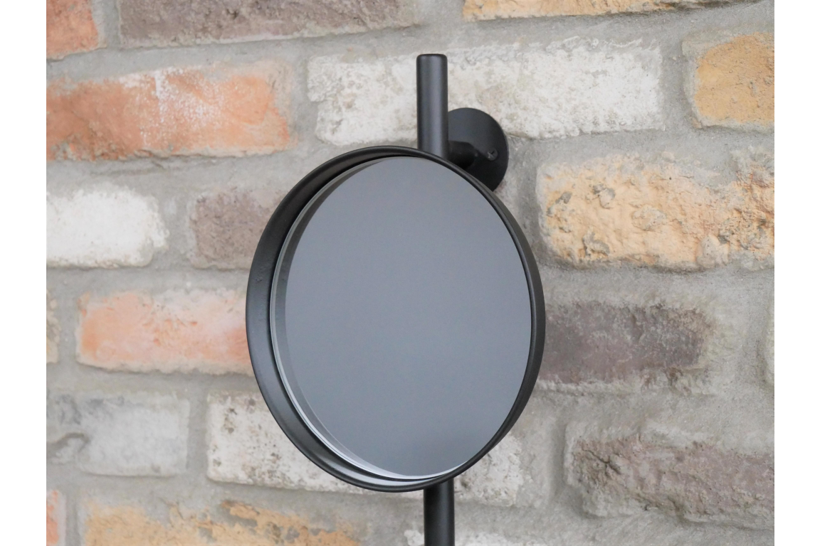 Wall Mounted Utility Mirror with two shelves