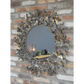 Antique Brass Butterfly Mirror - Large