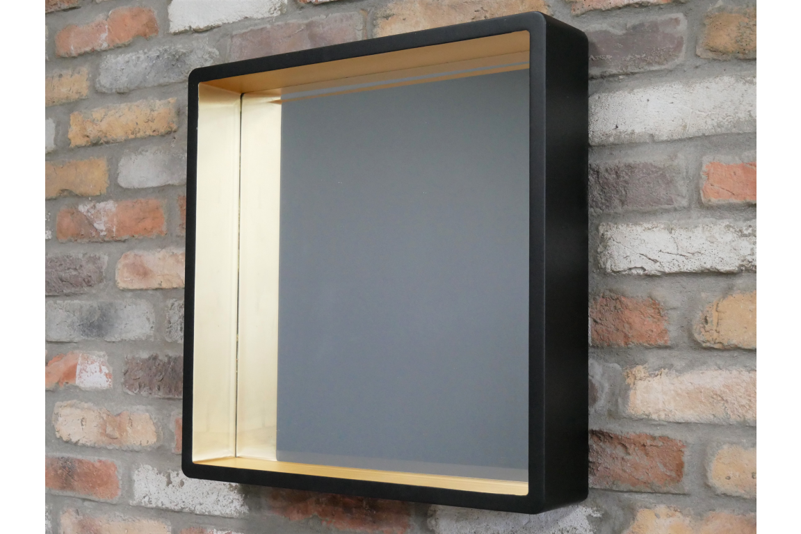 Square Contrast Wall Mirror