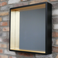 Square Contrast Wall Mirror