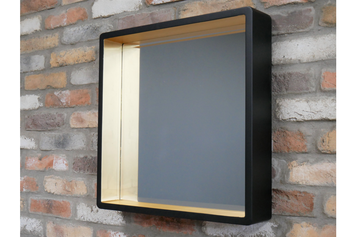 Square Contrast Wall Mirror