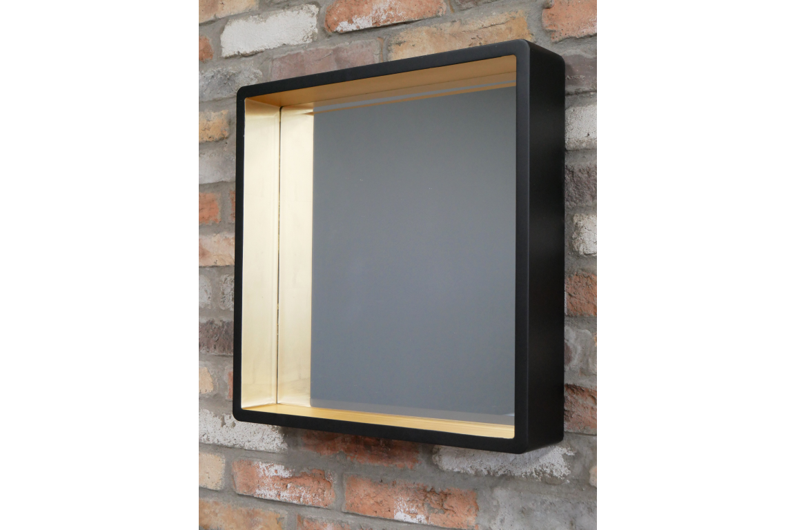 Square Contrast Wall Mirror