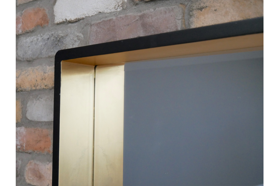 Square Contrast Wall Mirror