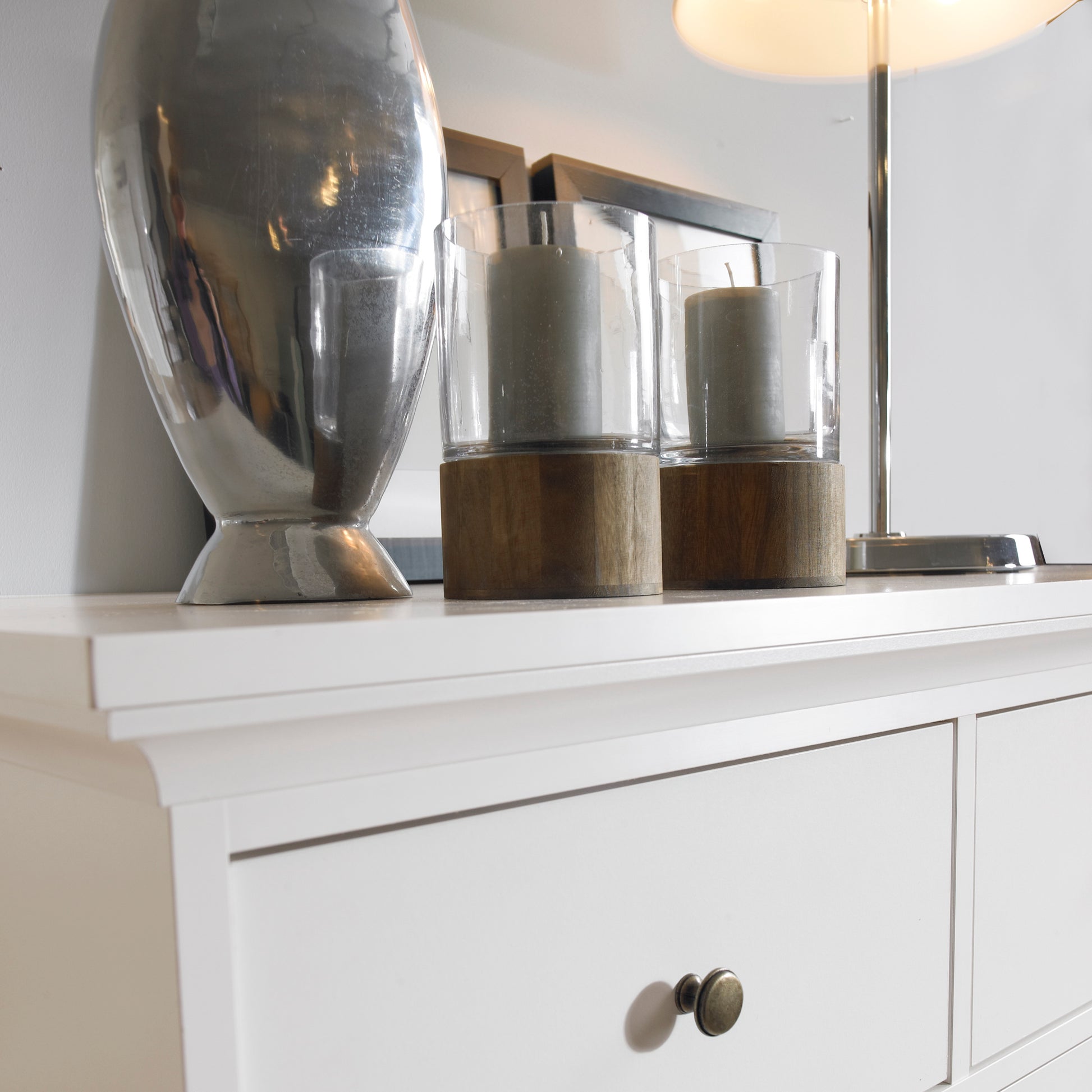 Paris Chest of 4 Drawers in White