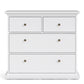 Paris Chest of 4 Drawers in White