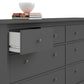 Paris Chest of 8 Drawers in Matt Grey