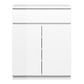 Naia Sideboard 1 Drawer 2 Doors in White High Gloss