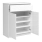 Naia Sideboard 1 Drawer 2 Doors in White High Gloss