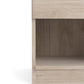 Naia Bedside 1 Drawer 1 Shelf in Jackson Hickory Oak