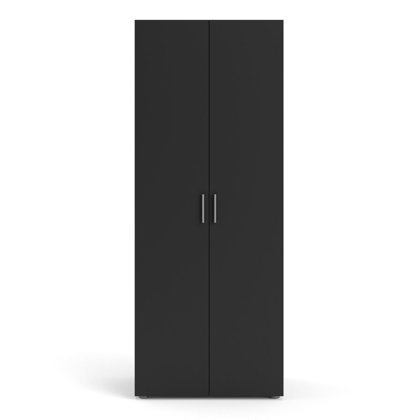 Pepe Wardrobe with 2 Doors in Black