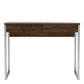 Function Plus Desk 2 Drawers in Walnut