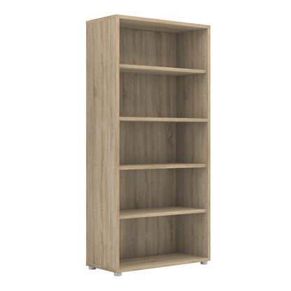 Prima Bookcase 4 Shelves in Oak