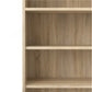 Prima Bookcase 3 Shelves with 2 Drawers 2 Doors in Oak