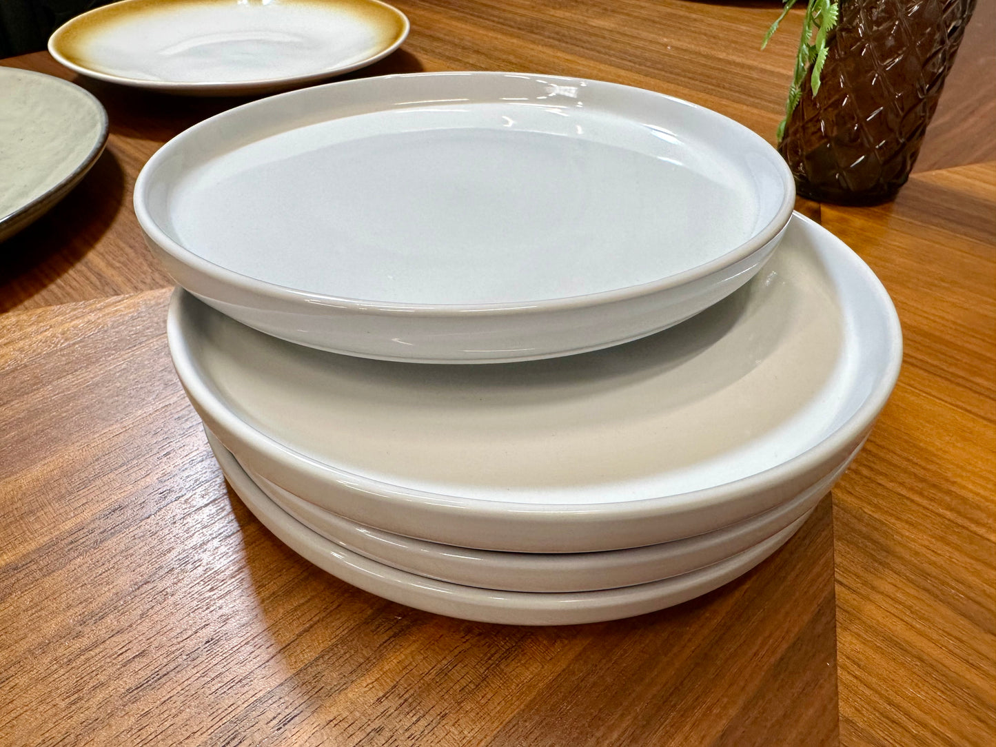 La Redoute Set of 4 Elinor Stoneware Dessert Plates