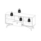 Ry Sideboard 2 Doors 2 Drawers in Matt White