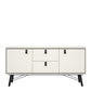 Ry Sideboard 2 Doors 2 Drawers in Matt White