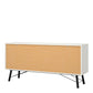 Ry Sideboard 2 Doors 2 Drawers in Matt White