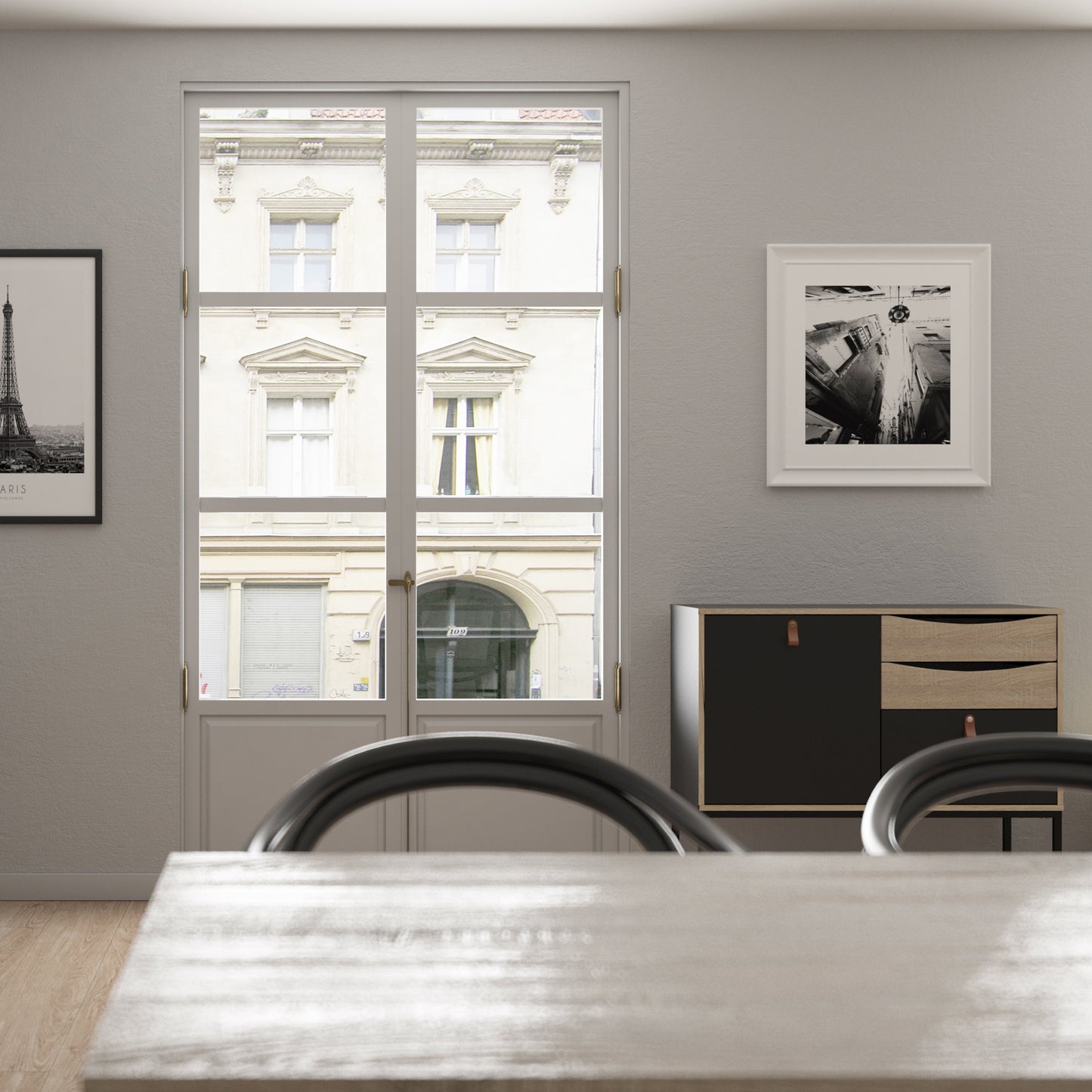 Stubbe Sideboard with 1 Door 3 Drawers