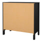 Barcelona Chest 3 Drawers in Matt Black