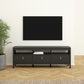 Barcelona TV Unit 3 Drawers in Matt Black