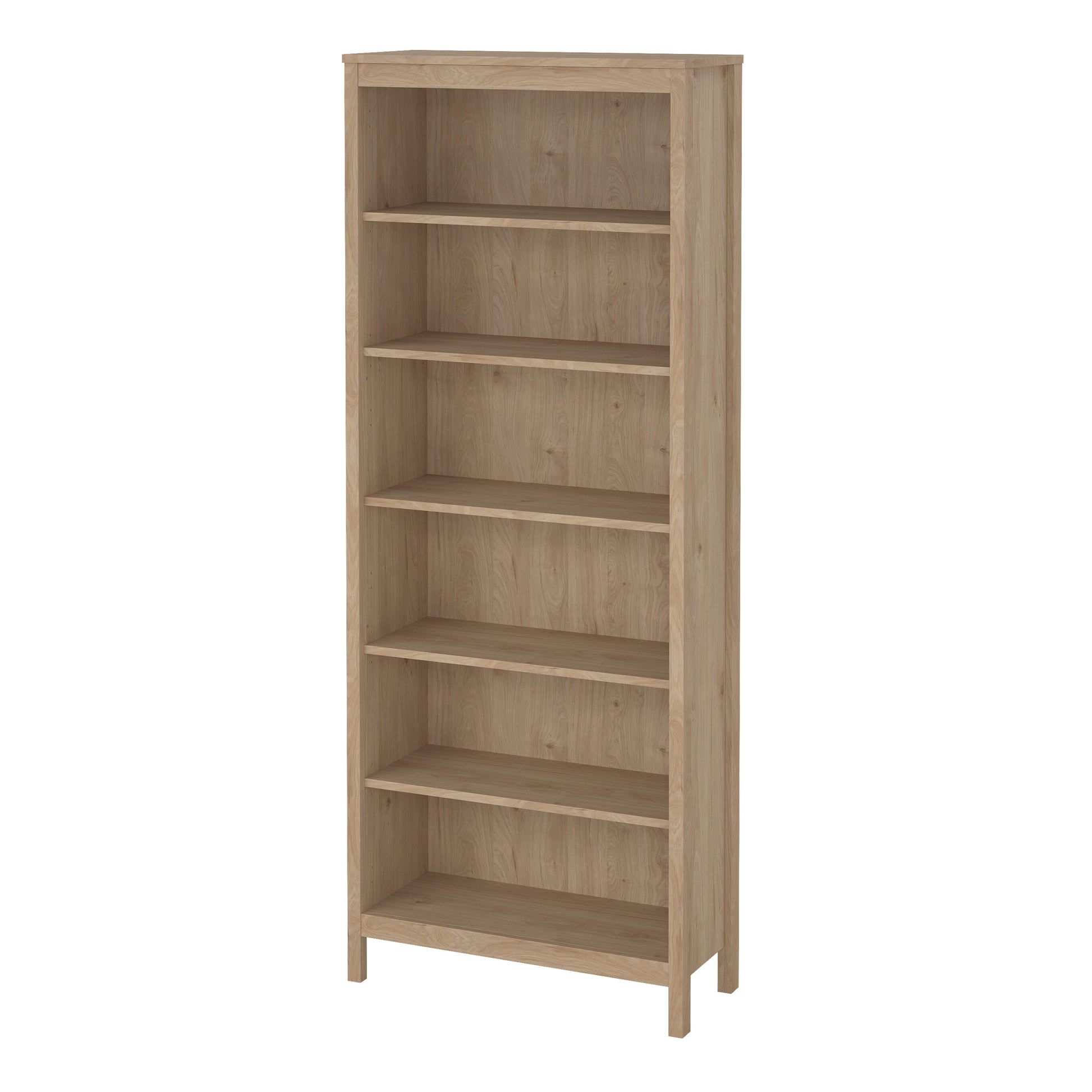 Barcelona Bookcase in Jackson Hickory Oak