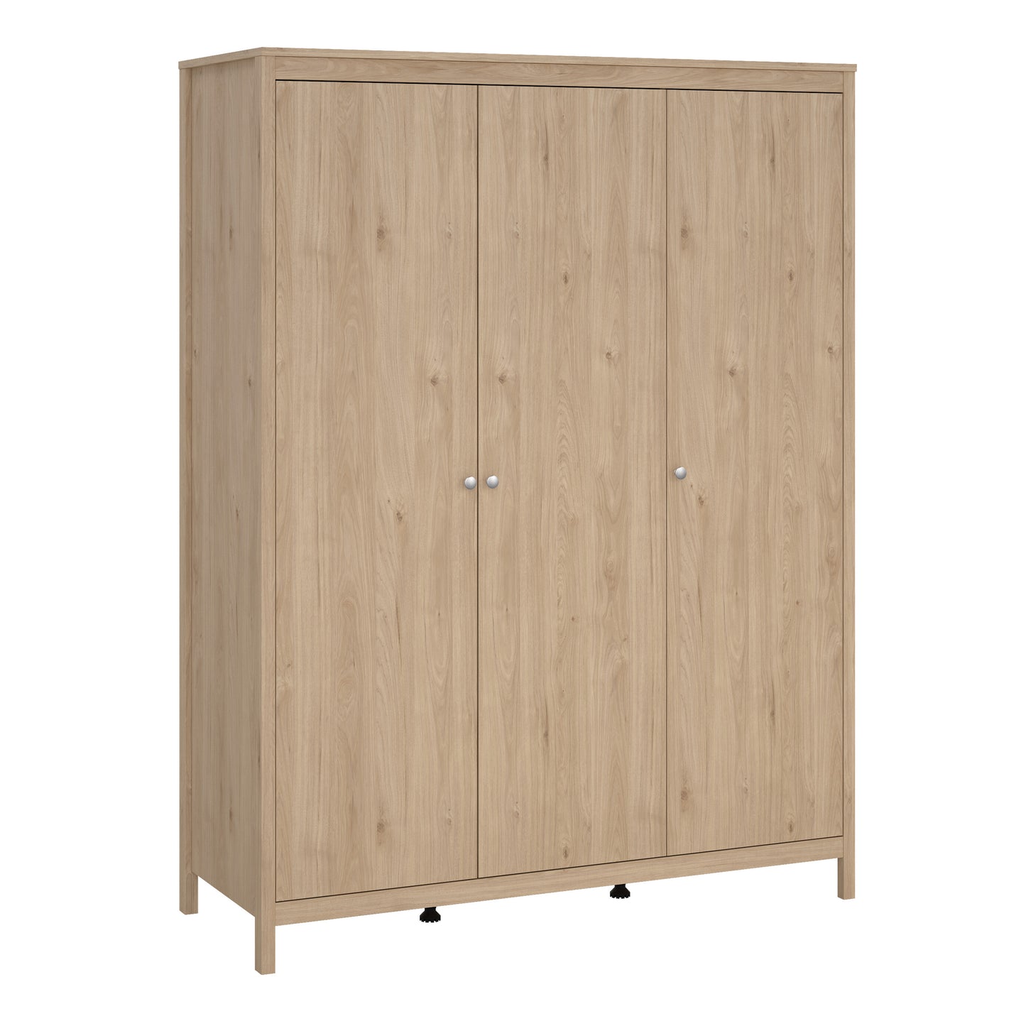 Madrid Wardrobe with 3 Doors in Jackson Hickory Oak