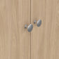 Madrid Wardrobe with 3 Doors in Jackson Hickory Oak