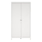 Madrid Wardrobe with 2 Doors in White