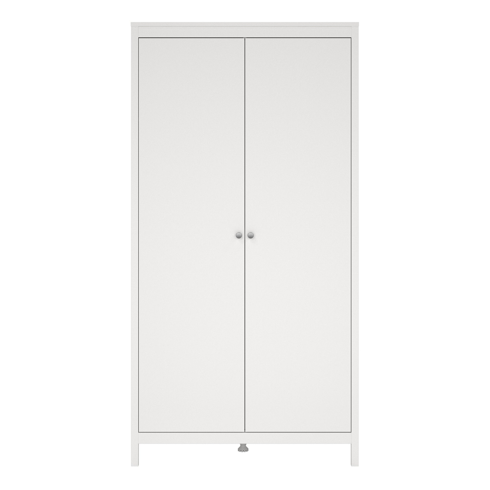 Madrid Wardrobe with 2 Doors in White