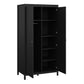 Madrid Wardrobe with 2 Doors in Matt Black