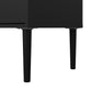 Media TV Unit with 2 Doors 1 Drawer in Black