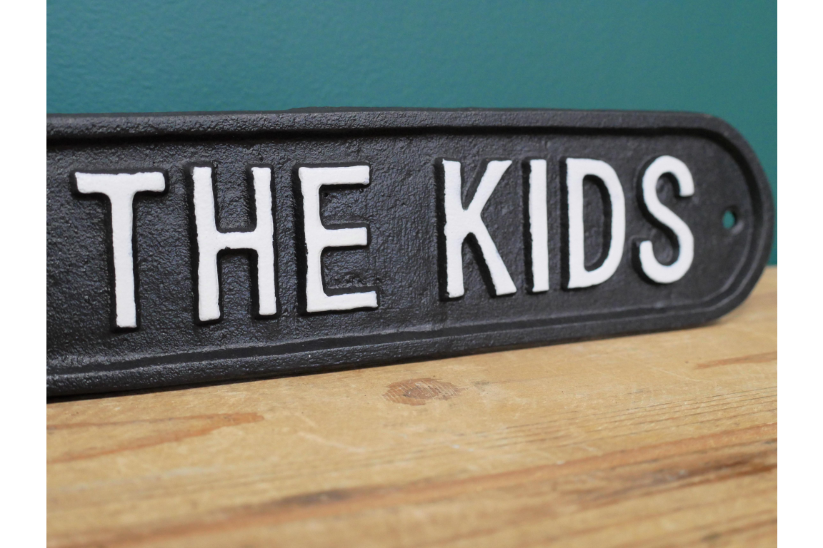 Wall Sign - Beware Of The Kids