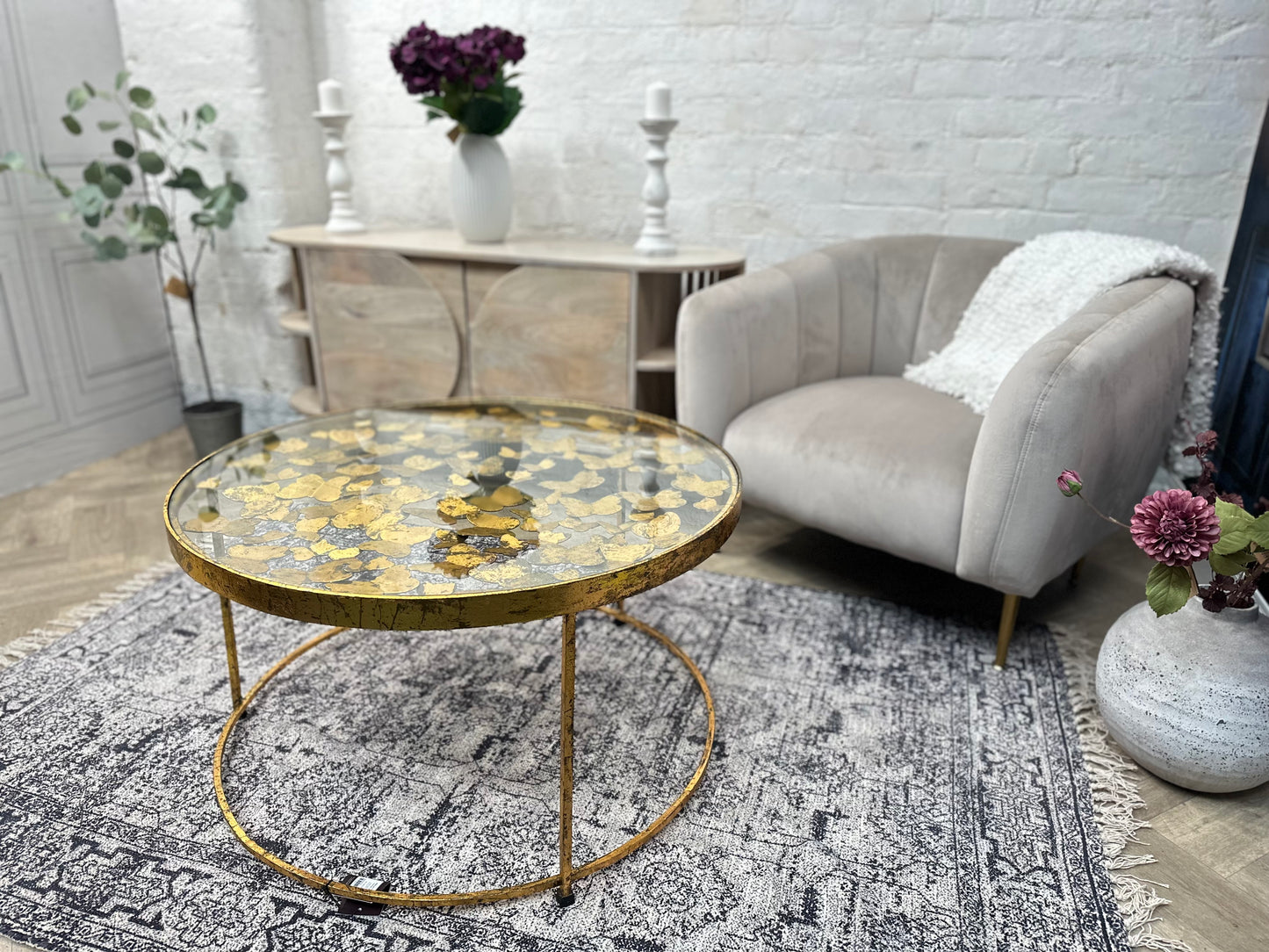 Rabia Butterfly Coffee Table by FIFTY FIVE SOUTH