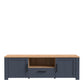 Bohol 2 Door 1 Drawer TV Unit  in Riviera Oak/Navy