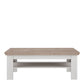 Illopa Coffee Table in Oak Nelson/Snowy Oak