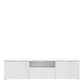 Sienna TV Unit  in White/White High Gloss