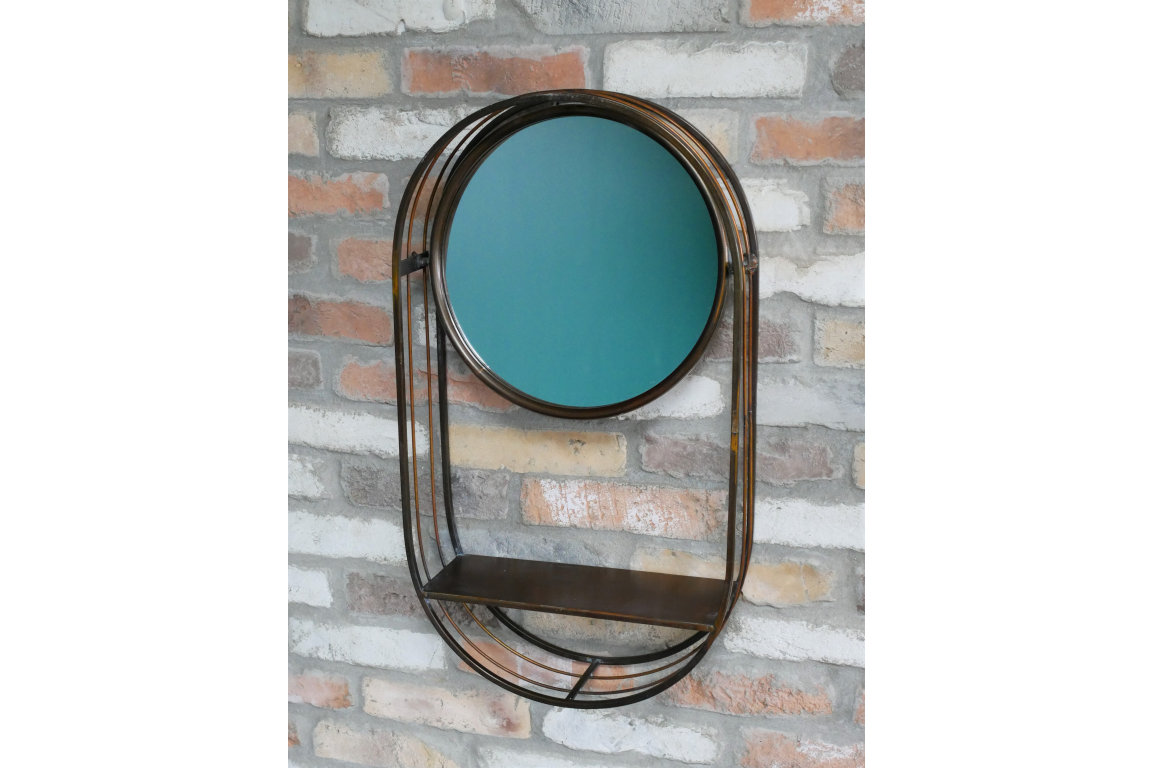 Dutch Mirror With Shelf