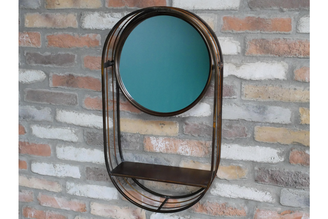 Dutch Mirror With Shelf