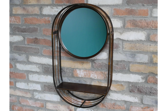 Dutch Mirror With Shelf