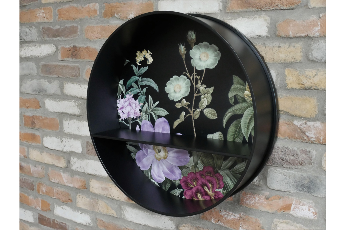 Floral Shelf Wall Unit