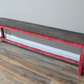 Reclaimed Red Bench - Large