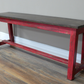 Reclaimed Red Bench - Small