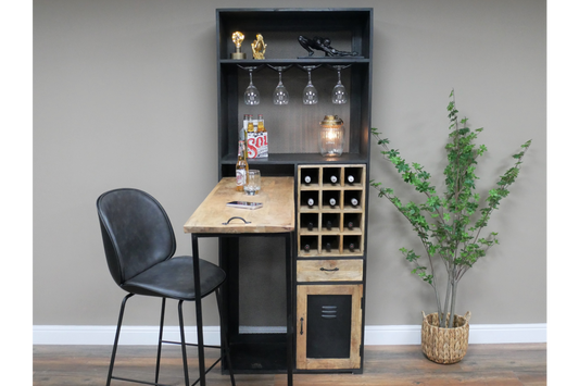 Large Bar Cabinet with Table