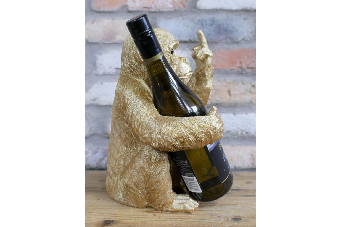 Up Yours Monkey Wine Holder