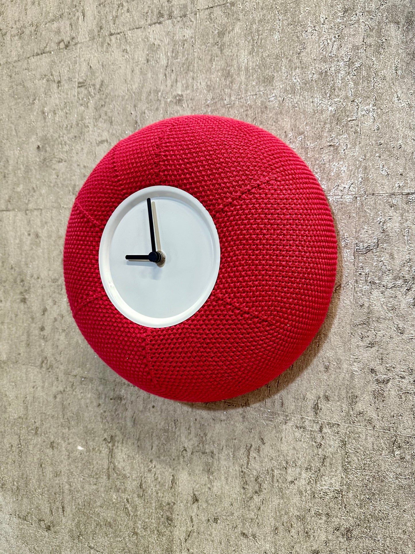 Riccio Wall Clock by Diamantini & Domeniconi - Red