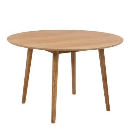 Nagano Round Dining Table in Oak